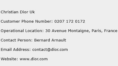 dior kontakt mail|contact dior customer service.